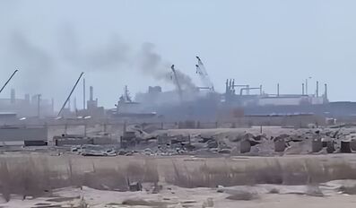Fire Breaks Out on Two Gas Vessels at Egypt’s Damietta Port, No Casualties Reported